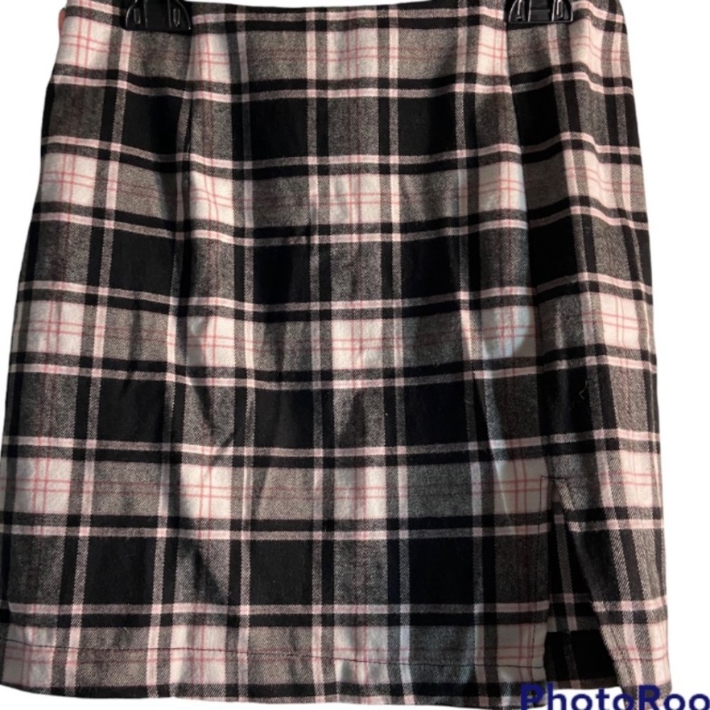 Stitch & Pine Plaid Skirt